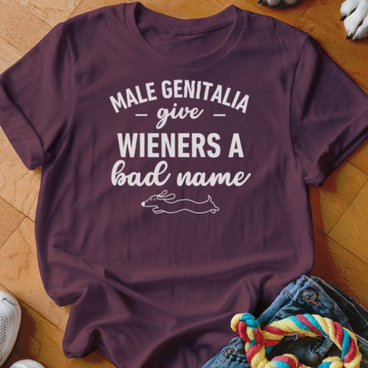 Give Wieners a Bad Name Shirt - The Pawsitive Initiative