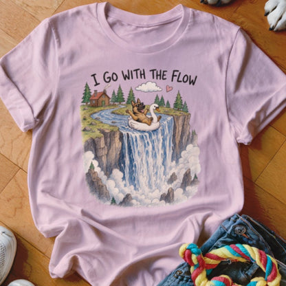 Go With The Flow Shirt - The Pawsitive Initiative