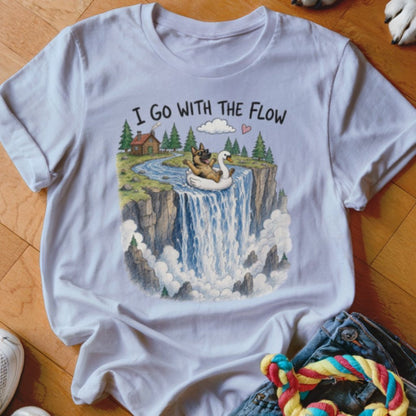 Go With The Flow Shirt - The Pawsitive Initiative