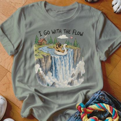 Go With The Flow Shirt - The Pawsitive Initiative