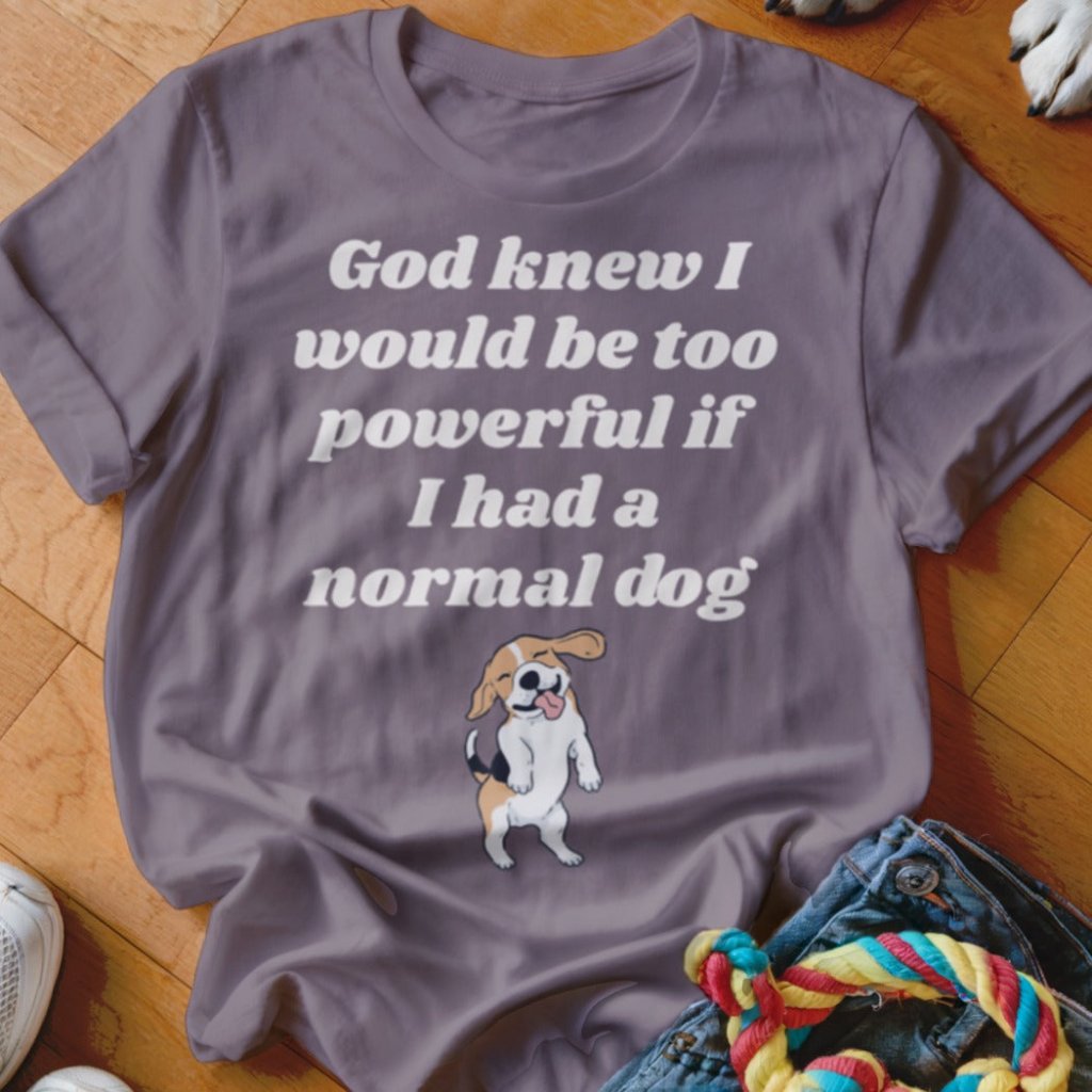 God Knew Beagle Shirt - The Pawsitive Initiative