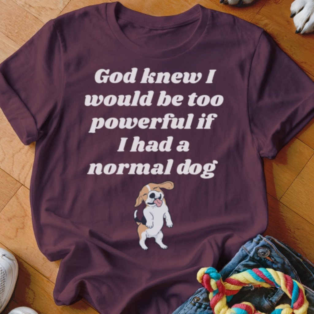 God Knew Beagle Shirt - The Pawsitive Initiative