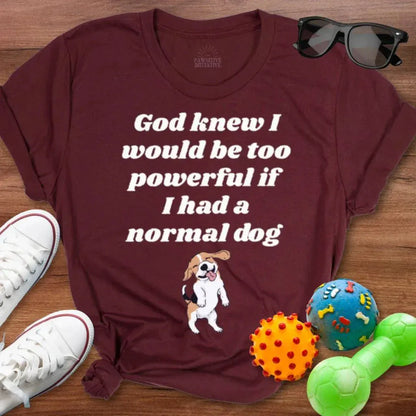 God Knew Beagle Shirt - The Pawsitive Initiative