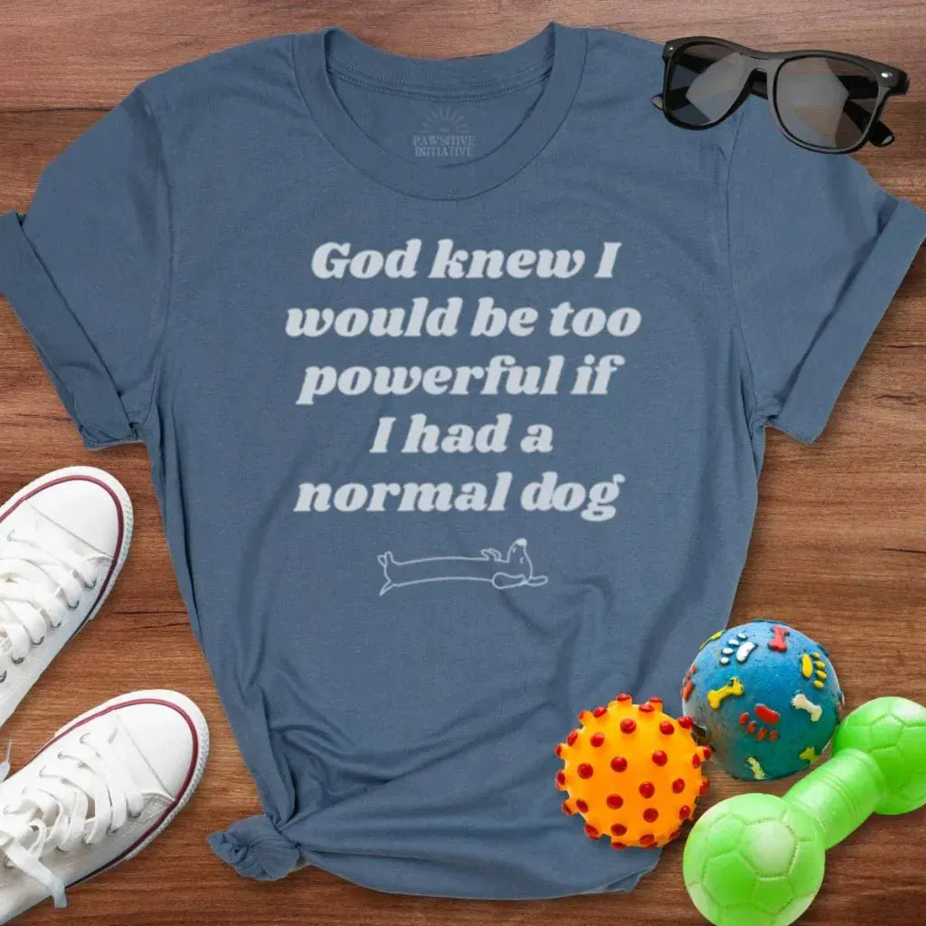 God Knew Dachshund Shirt - The Pawsitive Initiative