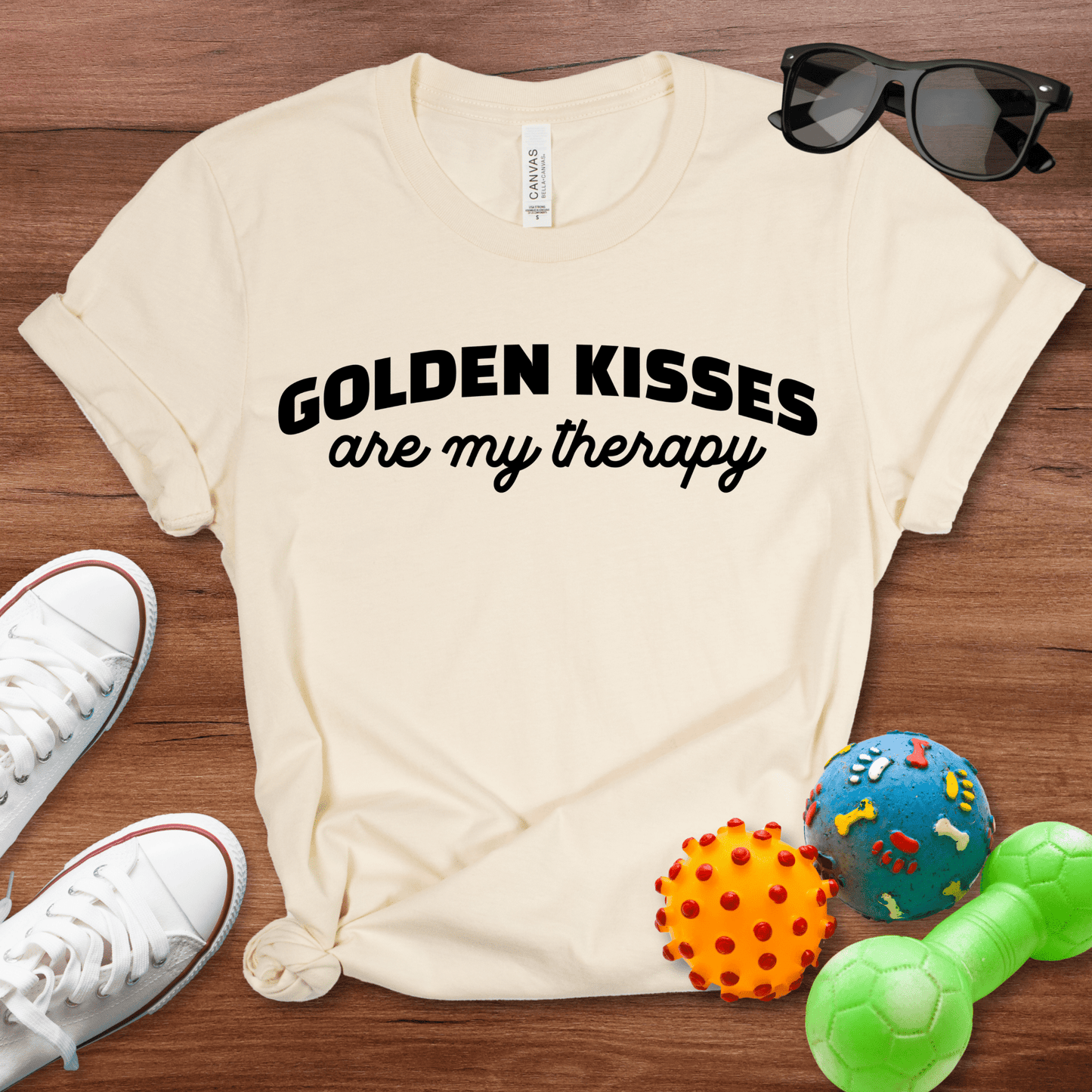 Golden Kisses Shirt - The Pawsitive Initiative