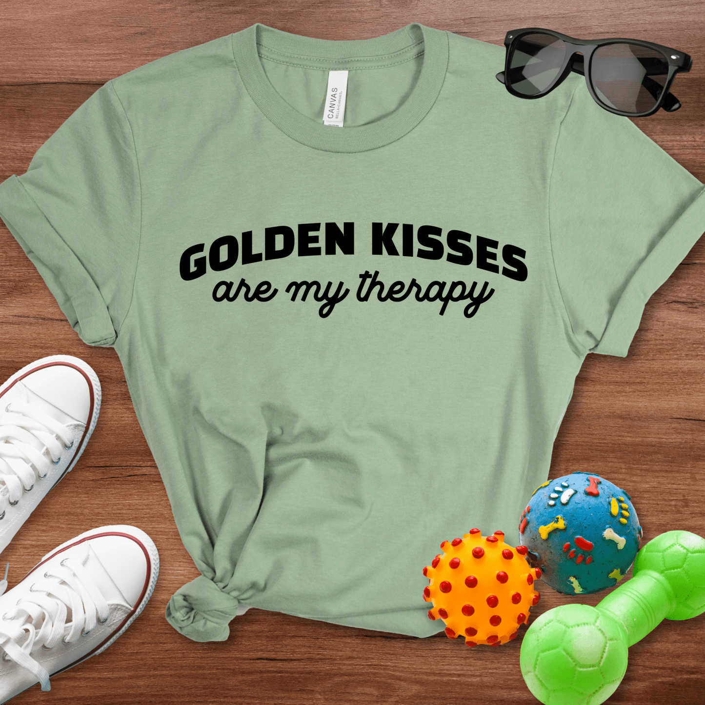 Golden Kisses Shirt - The Pawsitive Initiative