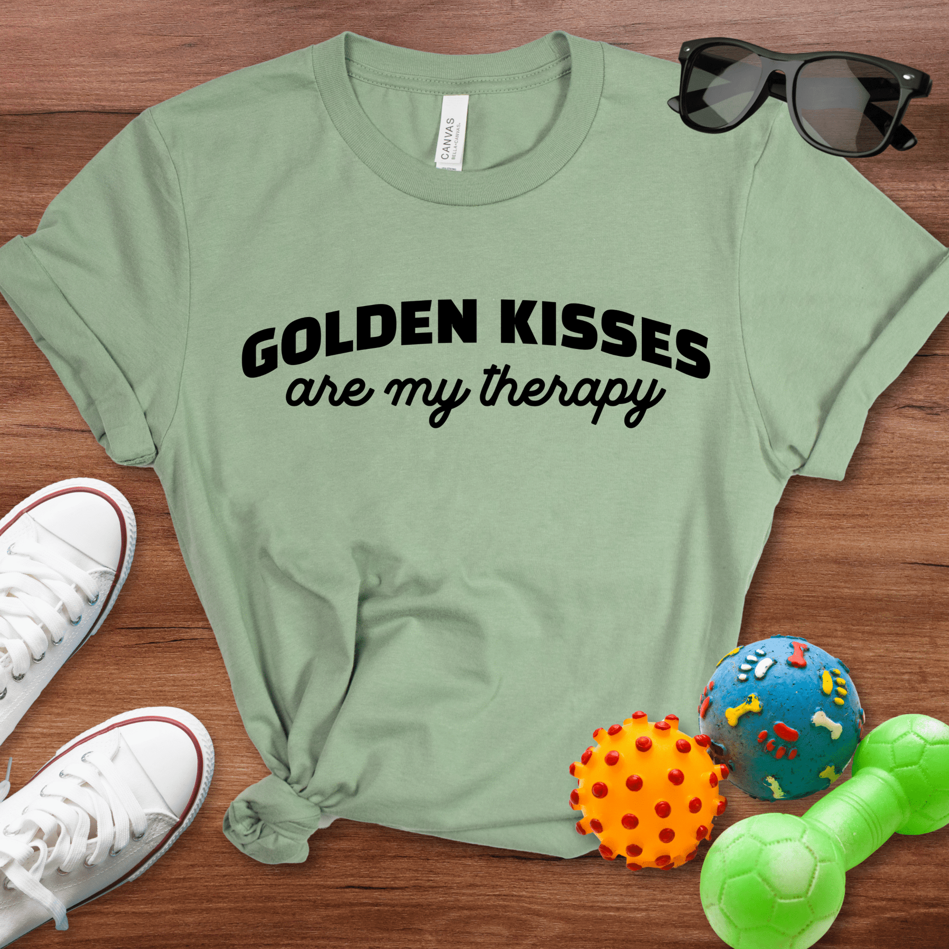 Golden Kisses Shirt - The Pawsitive Initiative
