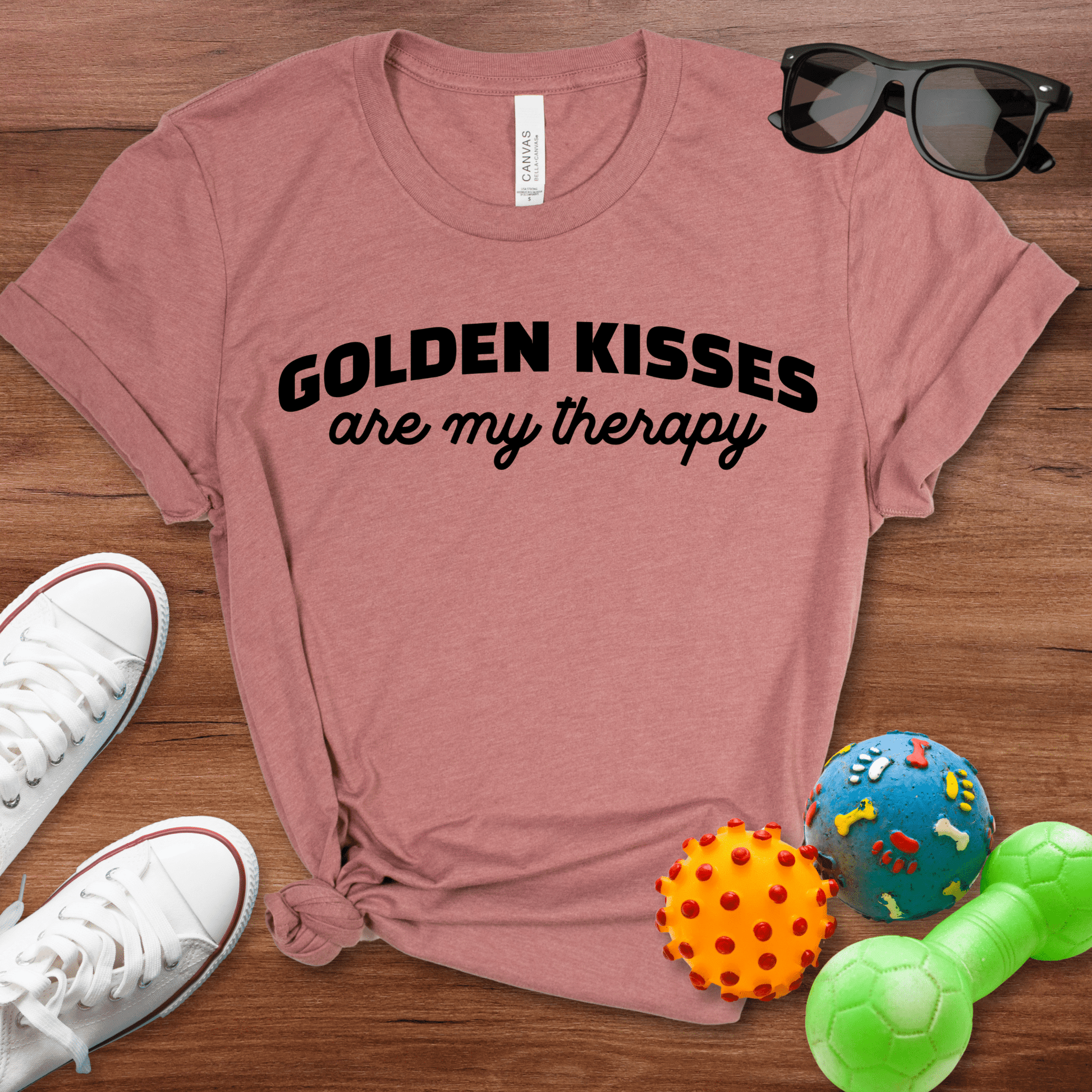 Golden Kisses Shirt - The Pawsitive Initiative