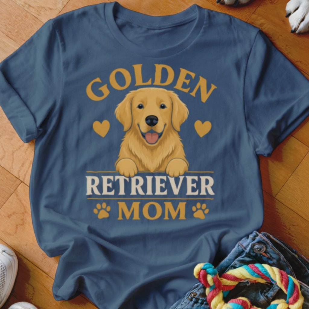 Golden Mom Shirt - The Pawsitive Initiative