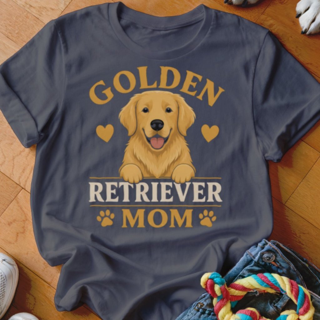 Golden Mom Shirt - The Pawsitive Initiative