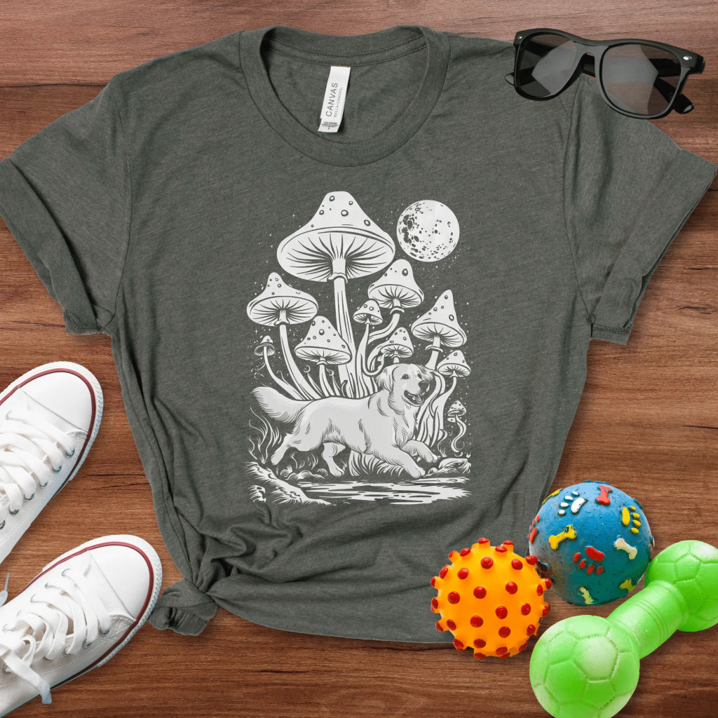 Golden Mycology Shirt - The Pawsitive Initiative