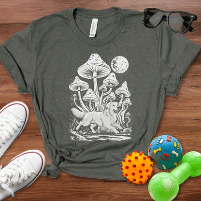 Golden Mycology Shirt - The Pawsitive Initiative