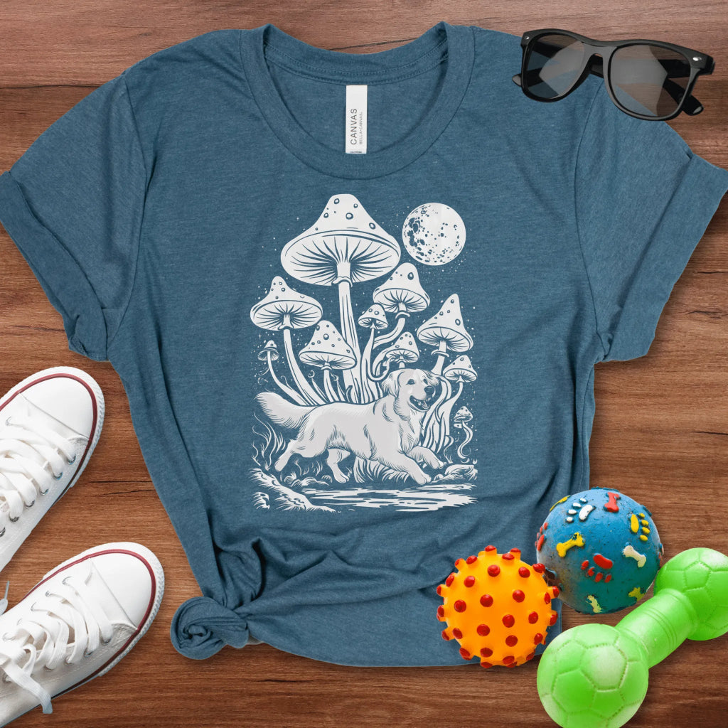 Golden Mycology Shirt - The Pawsitive Initiative