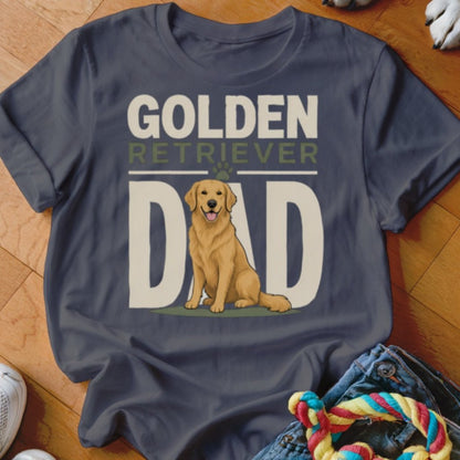 Golden Retriever Dad Shirt - The Pawsitive Initiative
