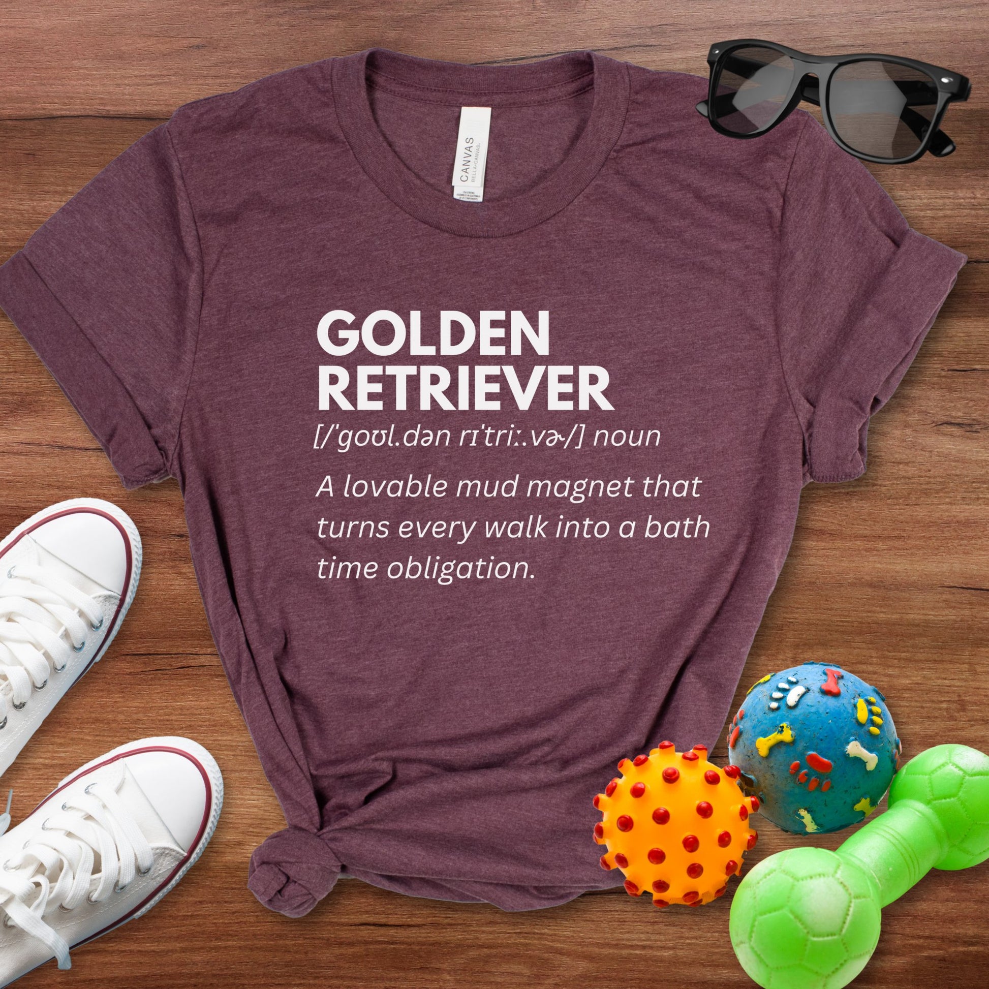 Golden Retriever Definition Shirt - The Pawsitive Initiative