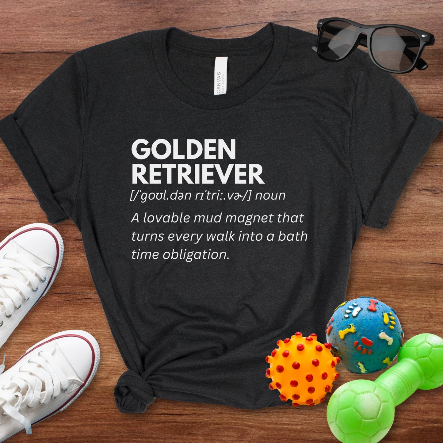 Golden Retriever Definition Shirt - The Pawsitive Initiative