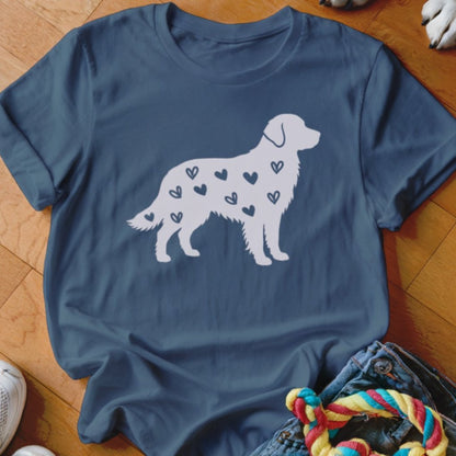 Golden Retriever Hearts Shirt - The Pawsitive Initiative