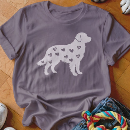 Golden Retriever Hearts Shirt - The Pawsitive Initiative