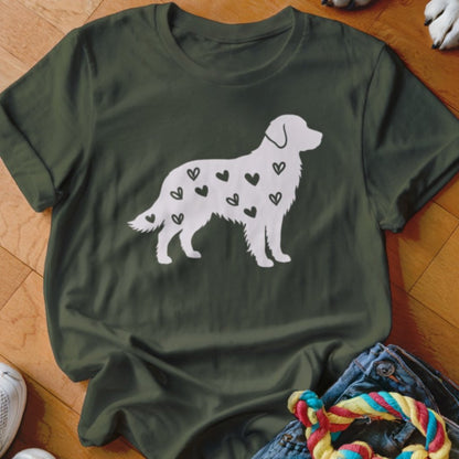 Golden Retriever Hearts Shirt - The Pawsitive Initiative