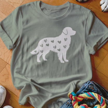 Golden Retriever Hearts Shirt - The Pawsitive Initiative
