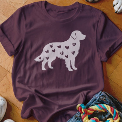 Golden Retriever Hearts Shirt - The Pawsitive Initiative