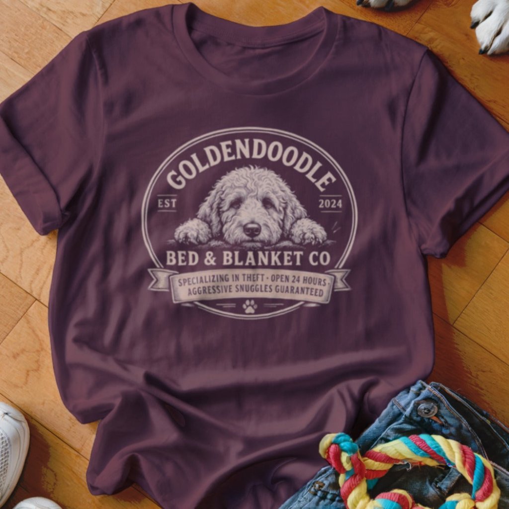 Goldendoodle Bed & Blanket Co Shirt - The Pawsitive Initiative