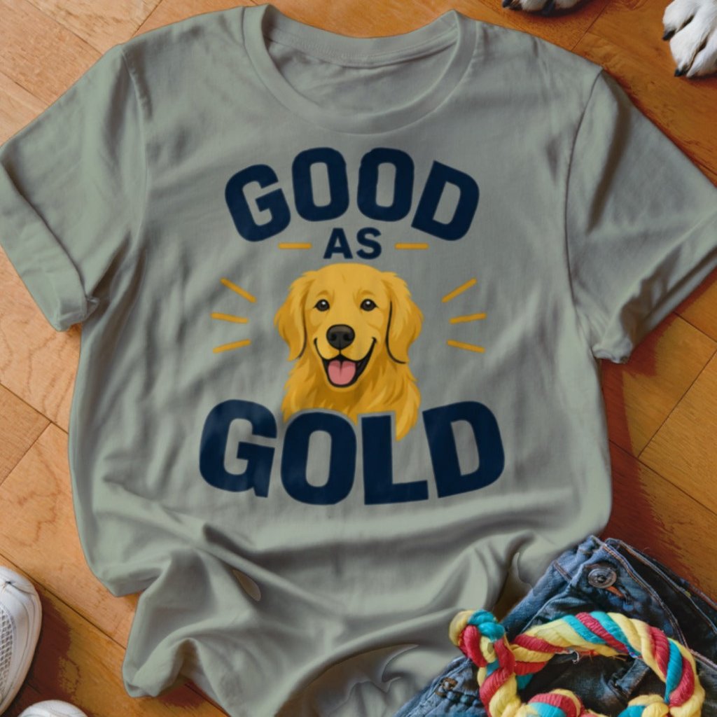 Good as Gold Shirt - The Pawsitive Initiative