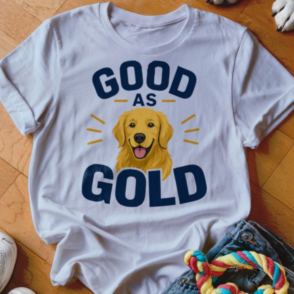 Good as Gold Shirt - The Pawsitive Initiative