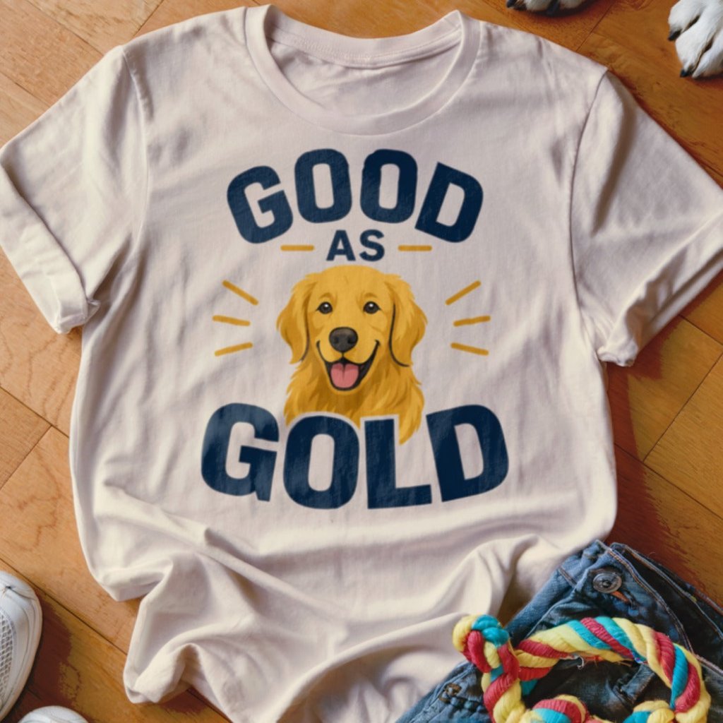 Good as Gold Shirt - The Pawsitive Initiative