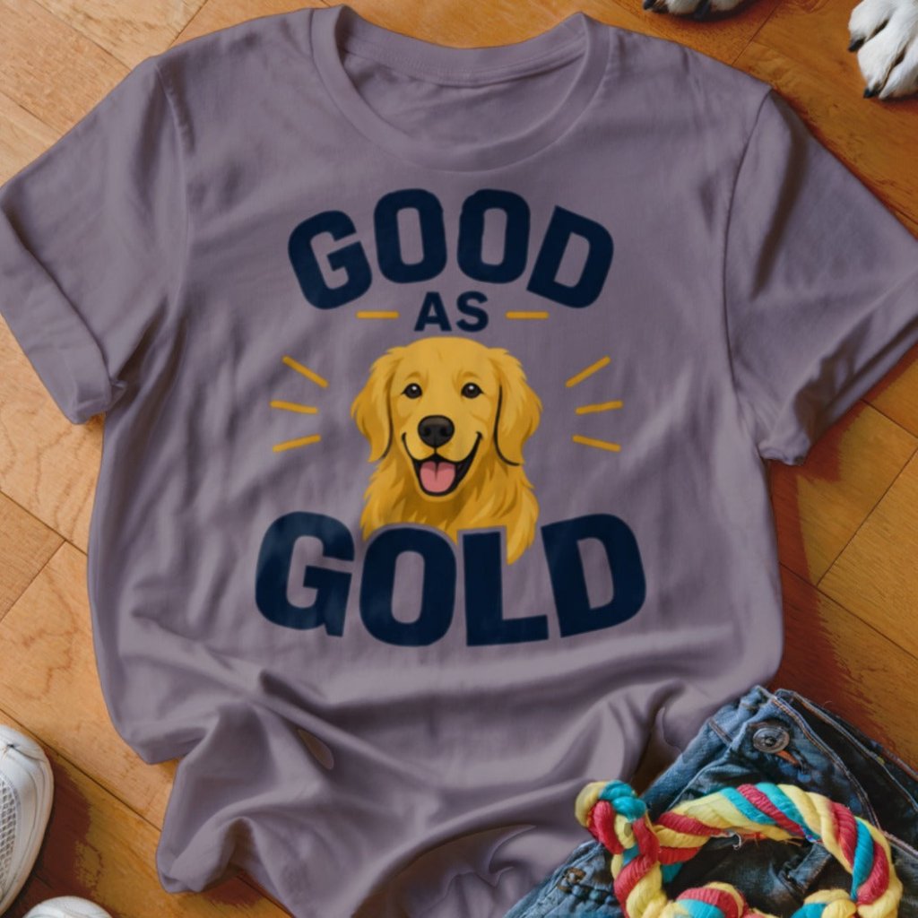 Good as Gold Shirt - The Pawsitive Initiative