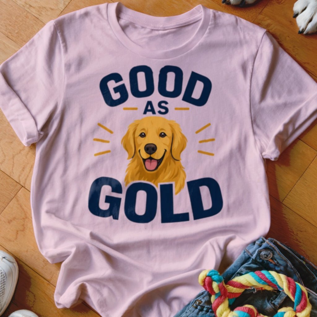 Good as Gold Shirt - The Pawsitive Initiative