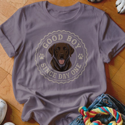 Good Boy Since Day One Shirt - The Pawsitive Initiative