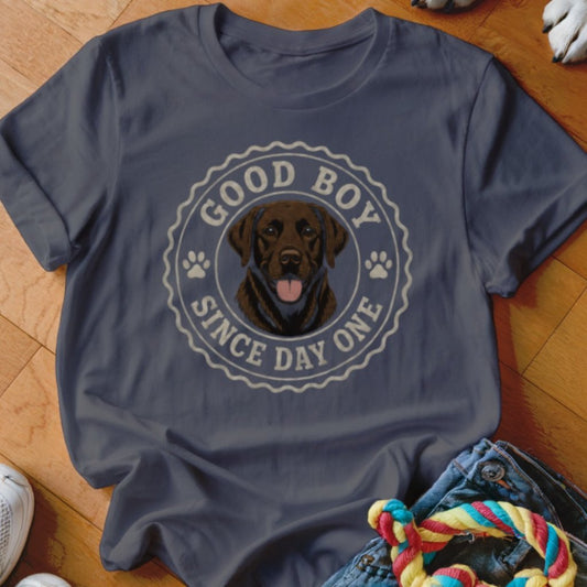 Good Boy Since Day One Shirt - The Pawsitive Initiative