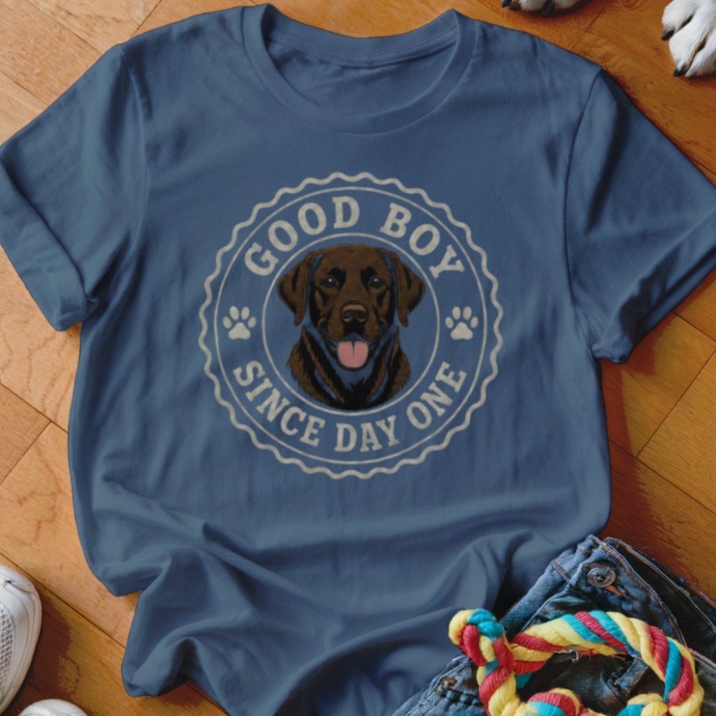 Good Boy Since Day One Shirt - The Pawsitive Initiative