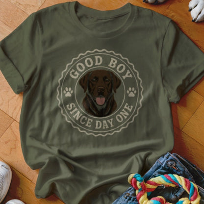 Good Boy Since Day One Shirt - The Pawsitive Initiative