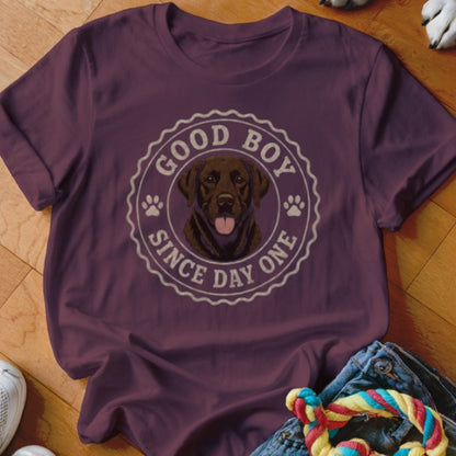 Good Boy Since Day One Shirt - The Pawsitive Initiative