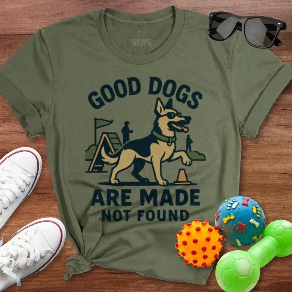 Good Dogs are Made Shirt - The Pawsitive Initiative