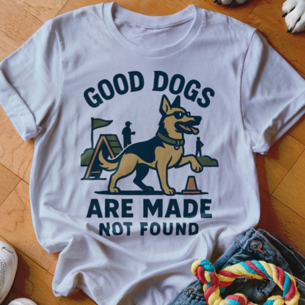 Good Dogs are Made Shirt - The Pawsitive Initiative