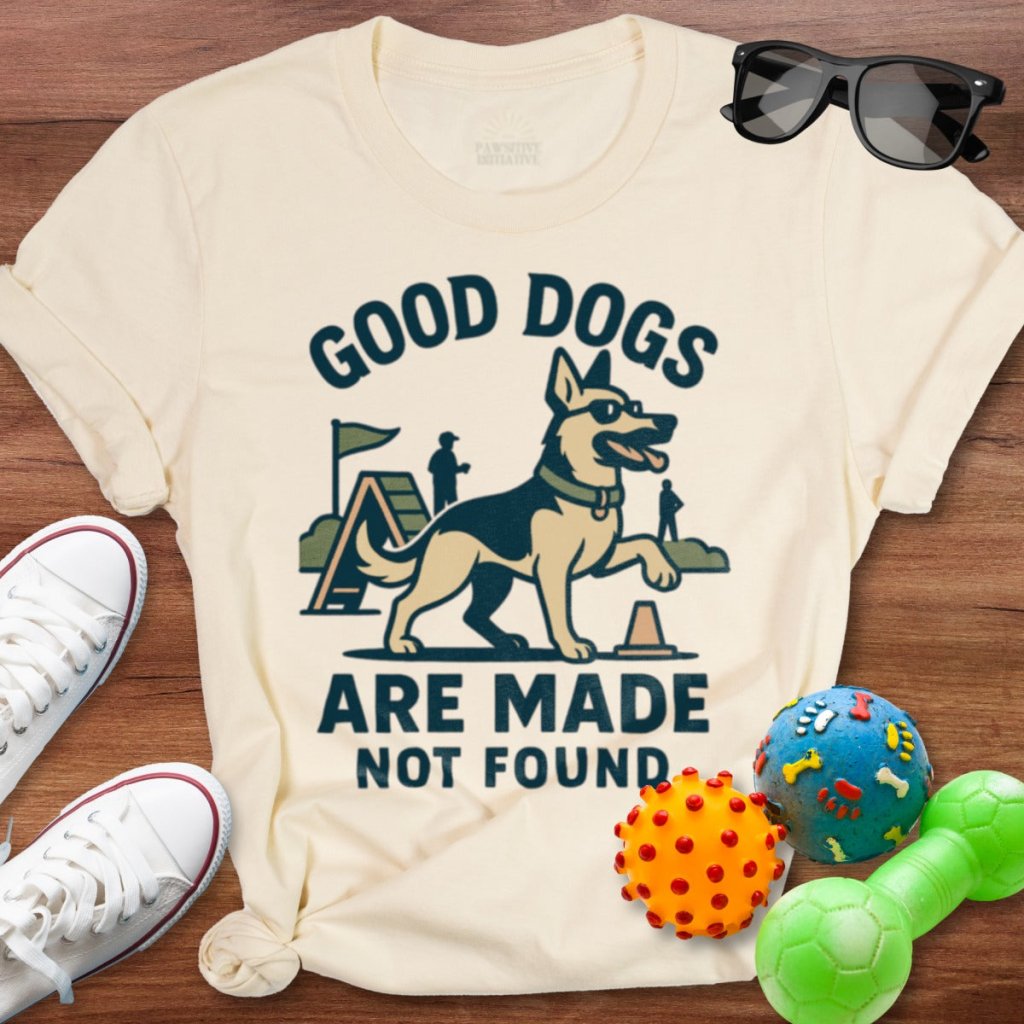 Good Dogs are Made Shirt - The Pawsitive Initiative