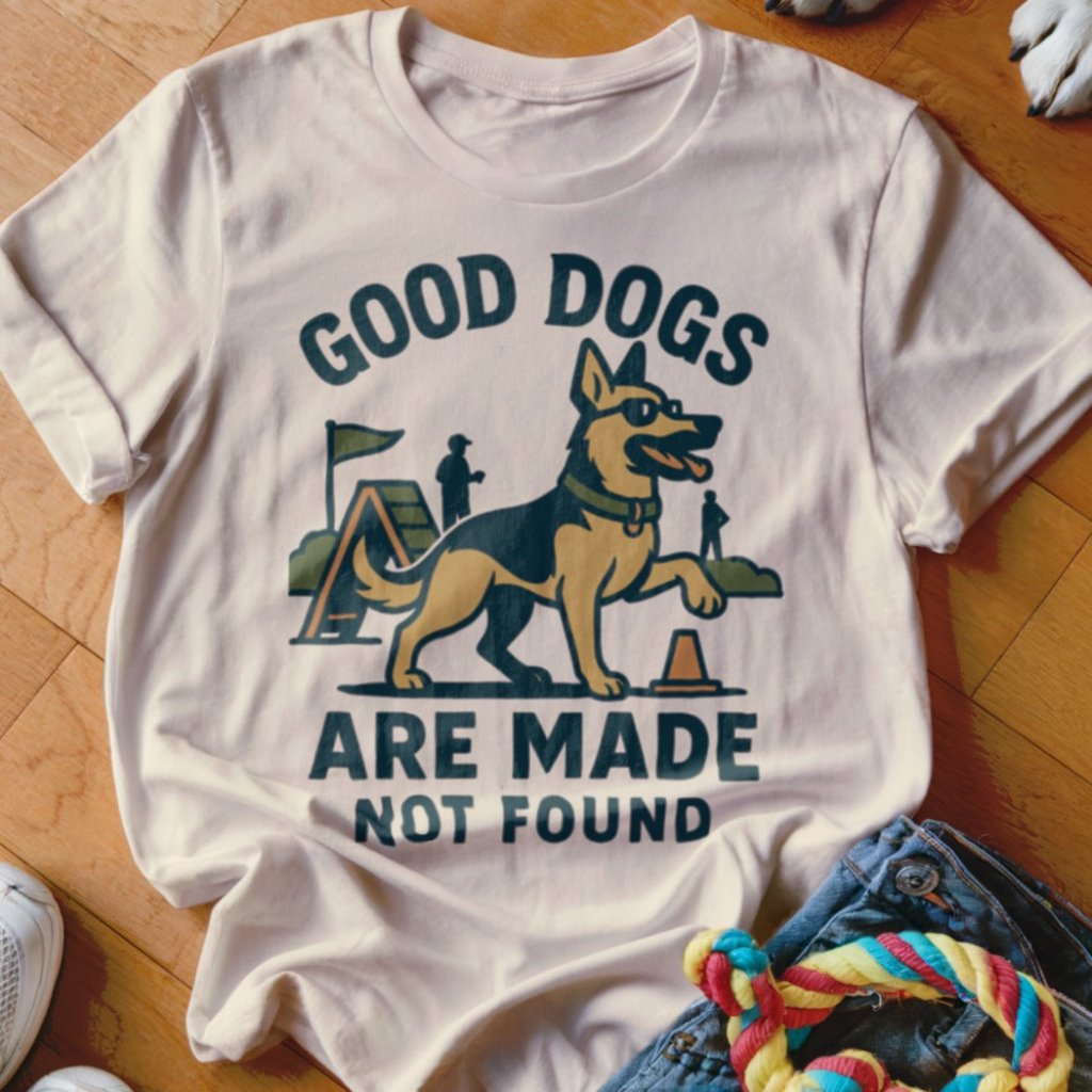 Good Dogs are Made Shirt - The Pawsitive Initiative