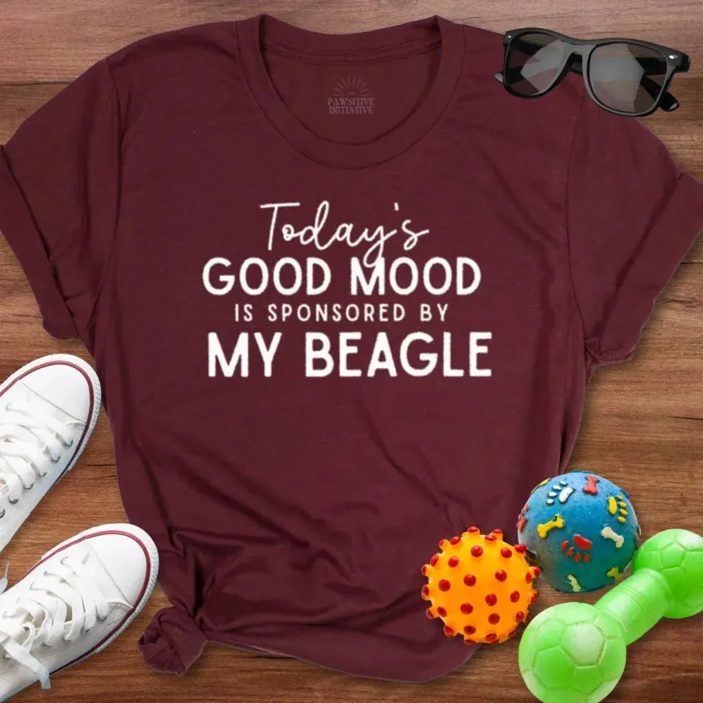 Good Mood Beagle Shirt - The Pawsitive Initiative