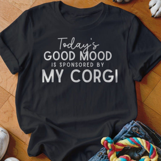 Good Mood Corgi Shirt - The Pawsitive Initiative