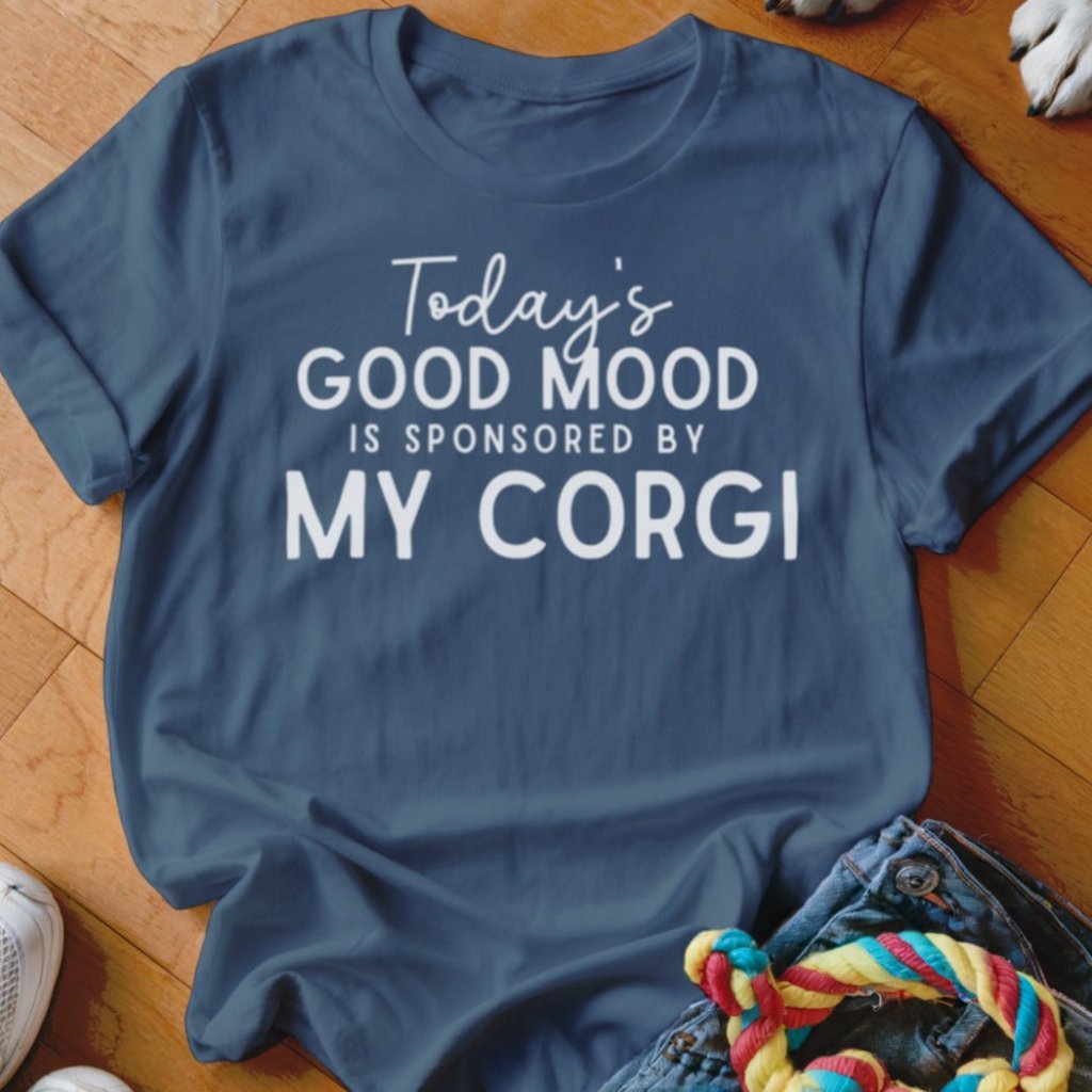 Good Mood Corgi Shirt - The Pawsitive Initiative