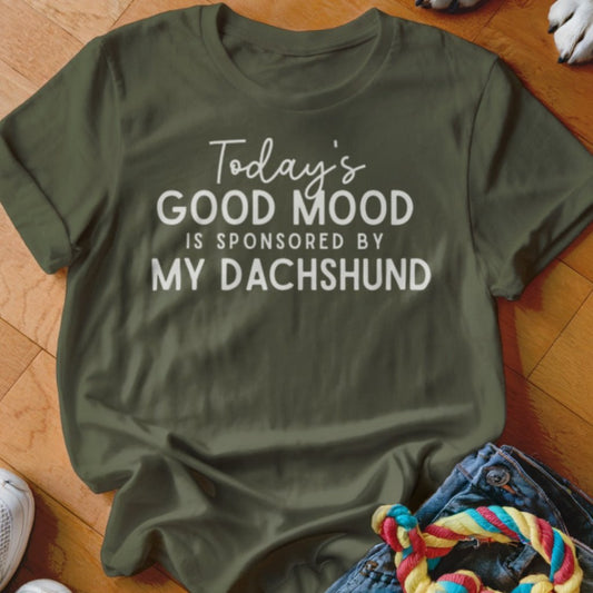 Good Mood Dachshund Shirt - The Pawsitive Initiative