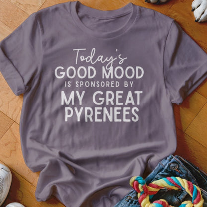 Good Mood Great Pyrenees Shirt - The Pawsitive Initiative