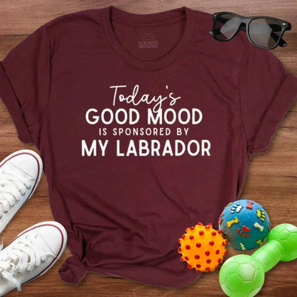 Good Mood Labrador Shirt - The Pawsitive Initiative