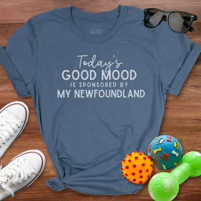 Good Mood Newfie Shirt - The Pawsitive Initiative