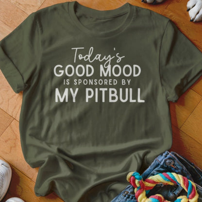 Good Mood Pitbull Shirt - The Pawsitive Initiative