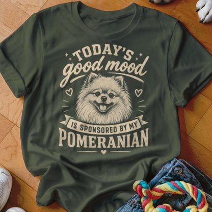 Good Mood Pomeranian Shirt - The Pawsitive Initiative