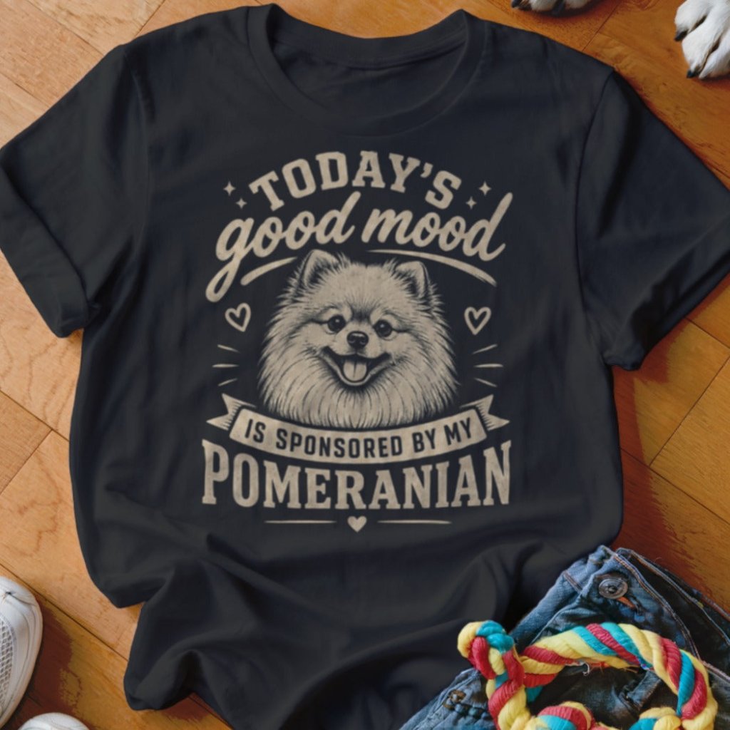Good Mood Pomeranian Shirt - The Pawsitive Initiative